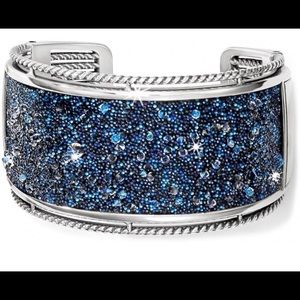 Brighton “Crystal Medley Double Hinged Bangle”